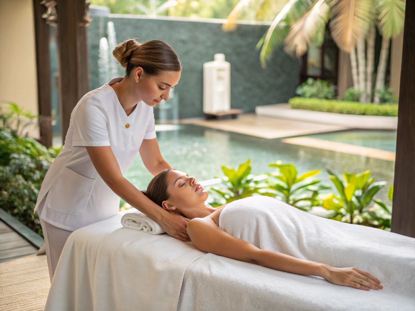 Ontspannende massage therapie