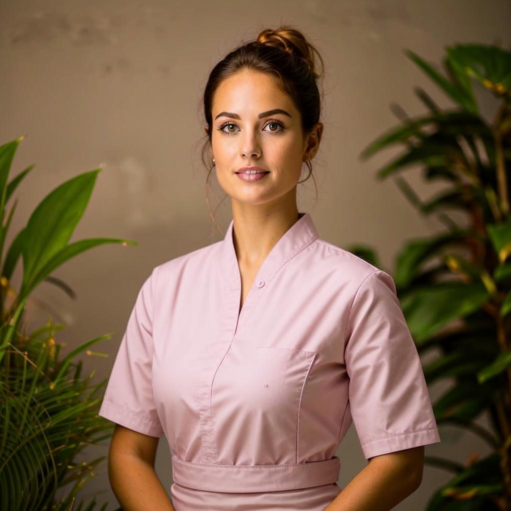 Professional massage therapeut